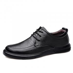 Туфли Classic Vintage British Style, Workplace Formal Wear, Soft Sole Platform LEXON, Black