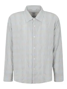 Рубашка Exact в клетку Mfpen, синий