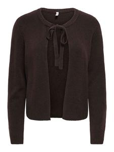 ONLY Кардиган 'ONLJessie' в темно-коричневом цвете