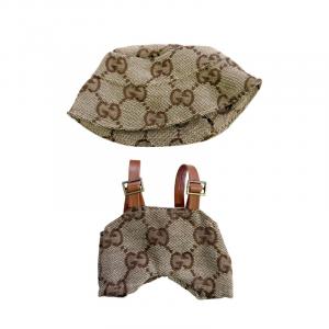 Совместимые с Labubu 1, Sitting Party джинсы для куклы и костюмы с четырехлистным клевером комплекты одежды для кукол DUOMIAOYOU