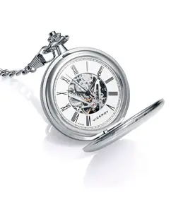 Мужские карманные часы Pocket со стальным корпусом Viceroy, серебряный