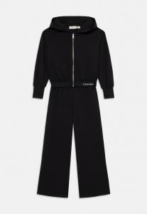 Толстовка на молнии LOGO TAPE PUNTO ZIP SET Calvin Klein Jeans, черный