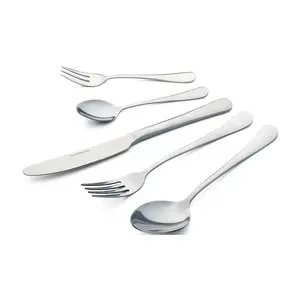 Набор столовых приборов EW-BS-3040 "Sorrent" из 30 предметов - нержавеющая сталь с эффектом каменной варки, цвет: нержавеющая сталь ECHTWERK