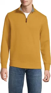 Толстовка Lands' End Bedford Rib Quarter Zip