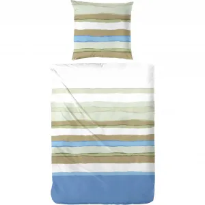 Постельное белье Primera «Постельное белье Renforce Slushy», с захватывающими градиентами, цвет Blau