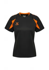 Футболка с принтом core 2.0 Hummel, Black Orange Tiger