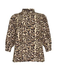 Блуза KAFFE CURVE Perla, песочный