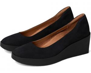 Vionic Sereno I8693L1001 Туфли-лодочки Женские 8.5 Черная Кожа Слипоны На Платформе ZPO3651