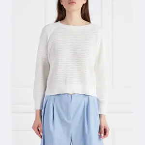 Свитер Lelia стандартного кроя Marella, белый