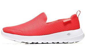 Кроссовки женские с низким верхом кораллового цвета Skechers