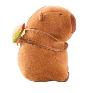 Забавная милая кукла-компаньон капибара для исцеления плюшевая кукла высота 22см/33см/45см KUMAOYA