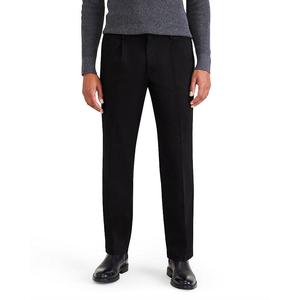 Брюки классического кроя со складками Big & Tall Dockers Signature Iron Free Stain Defender, цвет Beautiful Black