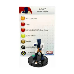 Зверь #027 (U), Marvel HeroClix - Mutations & Monsters - Singles