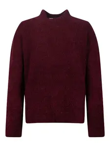 Свитер с высоким воротником Amaranto, красный