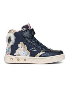 Высокие кеды Geox, темно-синий