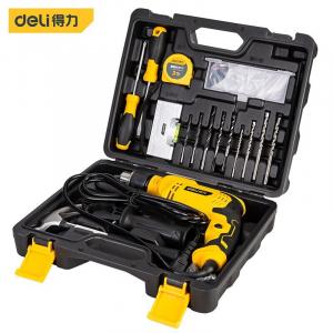 Набор ударных дрелей Deli, 16 предметов, набор инструментов для ремонта, DL1016C