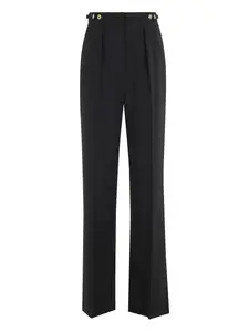 Брюки прямого кроя Elisabetta Franchi, черный