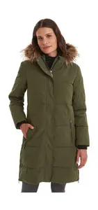 Г.И.Г.А. Стеганое пальто DX by killtec "GW 18 WMN QLTD PRK" G.I.G.A. Dx By Killtec, зеленый