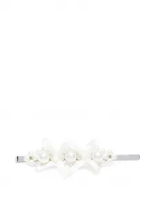 Набор заколок для волос с бантом Simone Rocha, белый