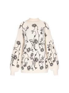 Женский свитер бежевого цвета usha FESTIVAL