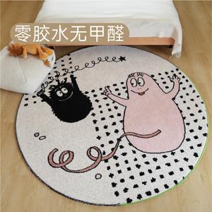 Saipos Ковер 150х150 см для детской/гостиной/спальни, BABA Co-Branded, Non-Absorbent, Qingshan Meisu