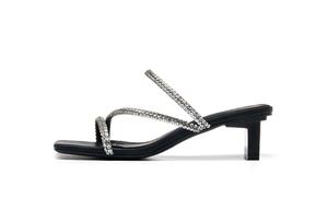 Шлепанцы женские Hla, черный