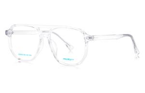 MUZU Унисекс очки для зрения, Nude Transparent-C01