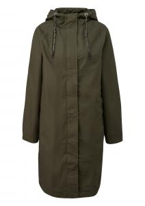 QS Межсезонное пальто в темно-зеленом цвете