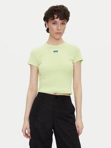 Футболка женская Hugo Baby короткая, зеленый