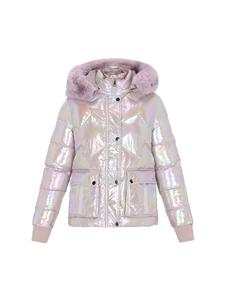 Женская куртка в фиолетово-радужном цвете myMo