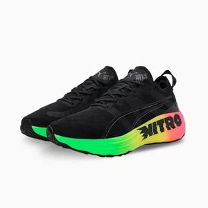 Кроссовки Puma ForeverRun Nitro 380005-01, мужские, США, черные, DWA1935 Puma, черный