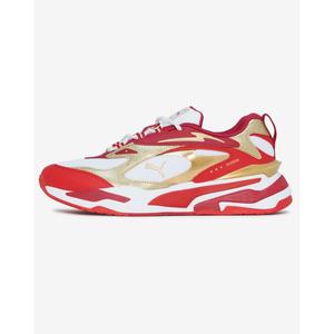 Кроссовки Puma RS-Fast Glitz Jr White-красный-Gold  384747-01 Grade-School Puma, красный