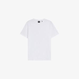 Футболка Beckham x BOSS с коротким рукавом хлопковая, белый