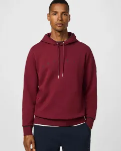 Мужская спортивная толстовка с капюшоном Hackett, красный