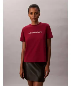 Футболка Regular fit Calvin Klein Jeans, красный