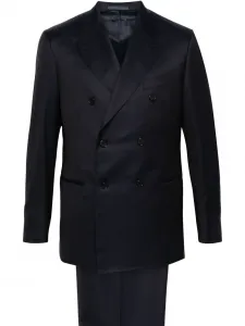 Костюм в полоску Caruso, синий