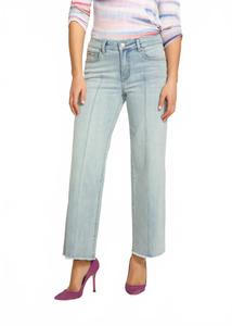 Женские брюки Olivia с защипами в светлой стирке FDJ, Pale Wash