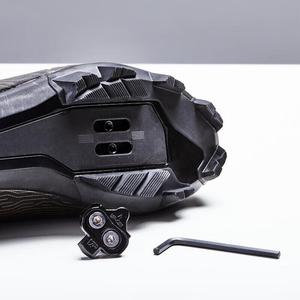 Мужские туфли Decathlon 900 для езды на горном велосипеде с замком 42, золотисто-коричневый