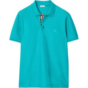 Поло мужские atomic blue Burberry, синий