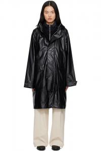 Тренч из искусственной кожи Tempesta Our Legacy, черный