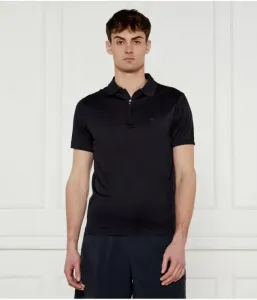 Полюс regular fit Emporio Armani, темно-синий