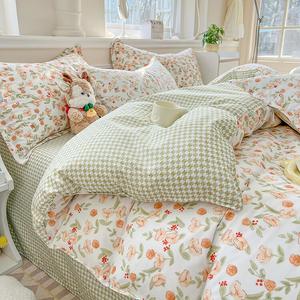 Yalu Пододеяльник 180х220 см из чистого хлопка, цвет Flower Dried Buds