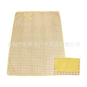 Yjhome новый коврик для пикника коврик для травы уличный влагостойкий утолщенный желтый и белый сетчатый коврик 1,5*2 метра