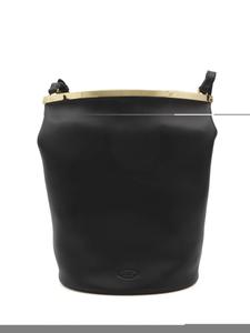 Кожаная сумка-ведро Tod's, черный