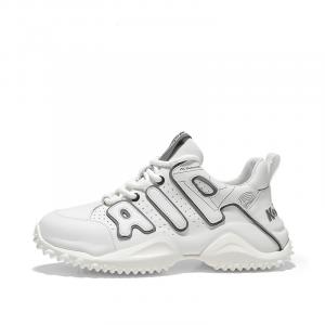 Kolumb Амортизирующие, износостойкие низкие кроссовки на массивной подошве, мужские, белые, серые