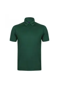 Рубашка поло из пике стрейч из микрофайна Henbury, зеленый