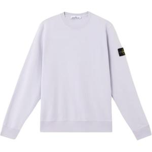 Свитшот с нашивкой компас STONE ISLAND, фиолетовый