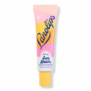 Солнцезащитный бальзам SPF 30, без тонирования. Lanolips