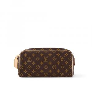 Dopp Kit Туалетная сумка Louis Vuitton, коричневый