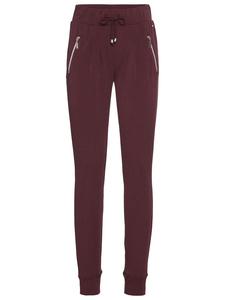 Брюки-джоггеры бордового цвета Laura Scott